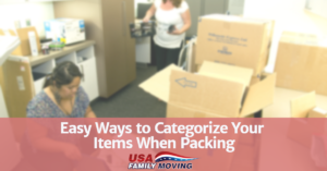 Easy Ways to Categorize Your Items When Packing
