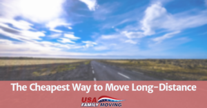 The Cheapest Way to Move Long-Distance