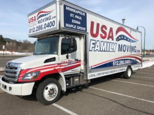 USA Family Moving Truck