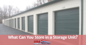 What Can You Store in a Storage Unit?