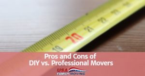 Pros and Cons of DIY vs. Professional Movers