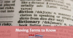 Moving Terminology Defined